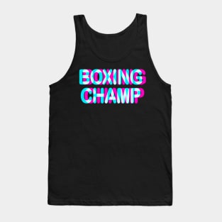 BOXING SHIRT - T SHIRT FOR BOXERS - SPARRING TSHIRT Tank Top